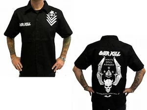 OVERKILL - Sergant - Worker Shirt Hemd - Größe Size L - Neu - Bild 1 von 3