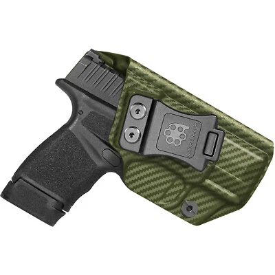 Amberide IWB / OWB KYDEX Inside Holster Fit: Springfield Armory Hellcat Pistol - Image 1 of 4