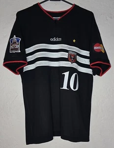 DC United MLS Cup Final 1997 adidas Marco Diablo Etcheverry Home Soccer Jersey - Picture 1 of 5