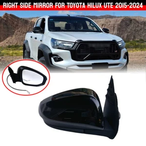 RH Right Electric Power Door Mirror 3Pins For Toyota Hilux Ute 2WD 4WD 2015~2024 - Picture 1 of 5