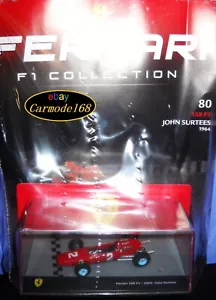 Ferrari 158 F1 John Surtees #2 1964 1:43 + N 80 Ferrari Official Product - Foto 1 di 4
