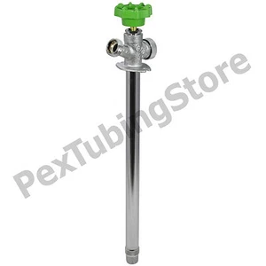12" Anti-Siphon Frost Free Sillcock 1/2" Threaded w/ Vacuum Breaker, LEAD-FREE - Picture 1 of 1