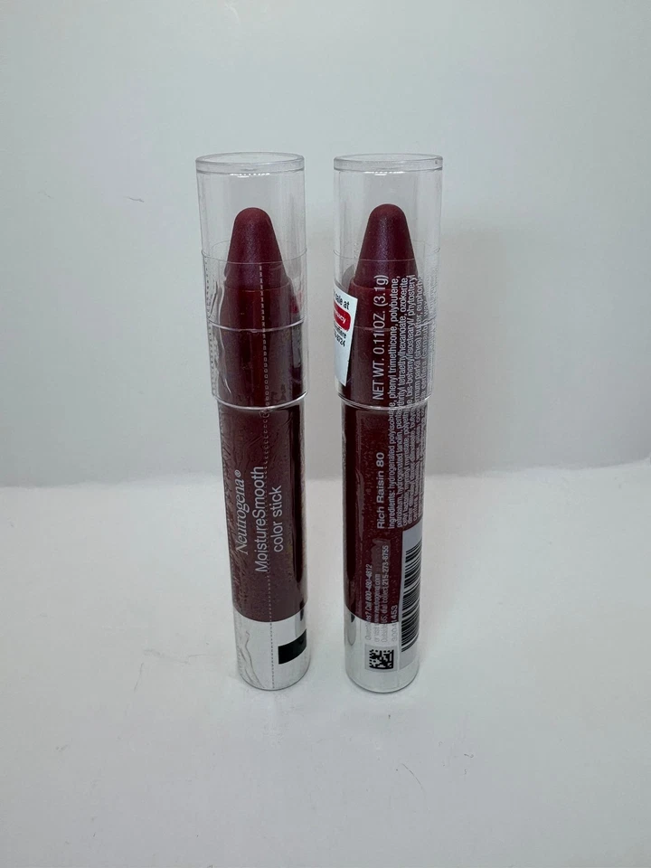 Neutrogena Moisturesmooth Color Stick Rich Raisin 80 0.11 Oz