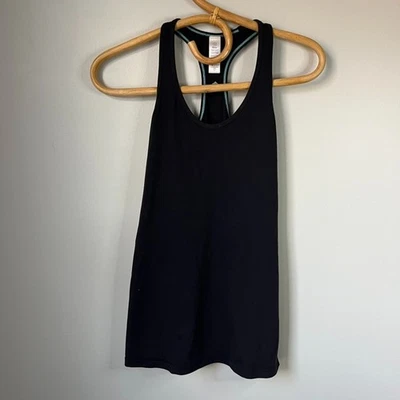 Ivivva Lululemon Black Racerback Tank Top Girls 14 - Image 1 of 4