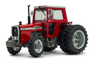 UNIVERSAL HOBBIES - MASSEY FERGUSON 575 4wd Zwillingsheck - Begrenzt auf 750e... - Picture 1 of 2