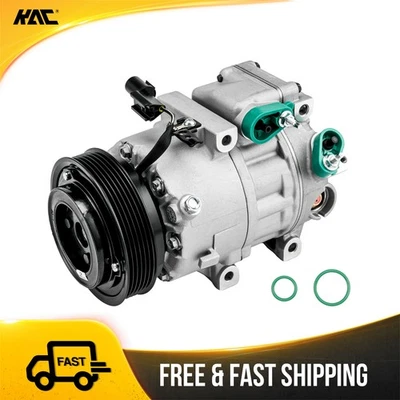 Compresor de aire acondicionado con embrague para Kia Optima 2007-2008 06-2009 Hyundai Sonata 2,4 L Foto 1 de 4