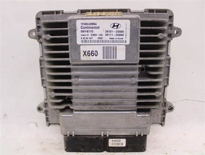 Computadora ECU ECM SONATA 2011 11 2,4 L automática 391112G660 972956 Foto 1 de 4