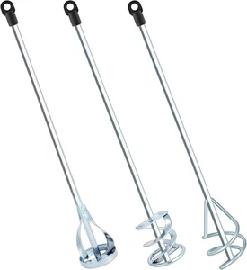 Set 3 Miscelatori Vernice per Trapano Resina Epossidica, Fango, Lame Cemento, Zinco Bianco  - Foto 1 di 6