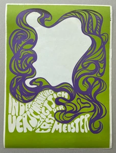 Manifesto - Poster Pop Pi Pa - Buchheim Verlag Psychodelic Pop Art Monaco 1 - Foto 1 di 3