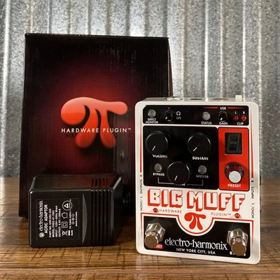 EHX Big Muff Pi Distortion Hardware Plugin Interface Guitar Effect Pedal - Image 1 of 4