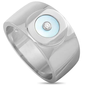 Anillo Charriol de plata de ley con diamantes y madreperla 02-CC-R02-11 - Imagen 1 de 6