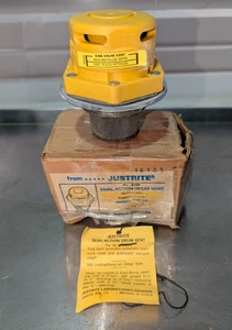 Justrite 8-005 Dual Action Drum Vent / Flame Arrester, 2" Bung - 08005 NOS - Picture 1 of 7