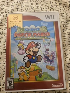 Nintendo Wii Super Paper Mario Nintendo Selects - Completo/Funciona - Imagen 1 de 4