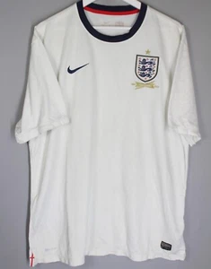 ENGLAND NATIONAL TEAM 2013 HOME ANNIVERSARY FOOTBALL SHIRT JERSEY NIKE - Picture 1 of 5