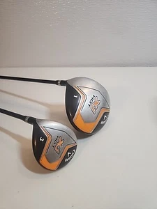 Callaway XJ LH Lot, Driver 40" Hot J-reg Flex LEFT handed, 3 Iron 37" J-reg Flex - Picture 1 of 12