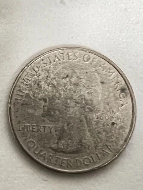 2015 P Washington Kisatchie Park Error Quarter Missing Clad Layer - Image 1 of 4