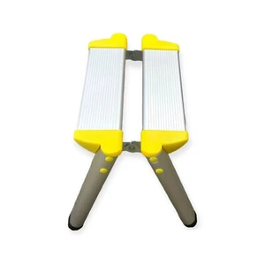 Heavy Duty 1 Step Stool Aluminium Ladder Double Sided Portable Folding Non-Slip - Picture 1 of 4