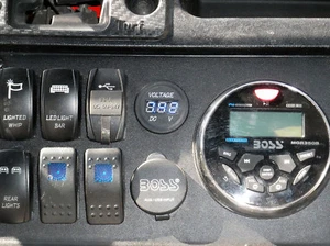 2015-2021 Honda pioneer 1000 stereo mount 002 - Foto 1 di 2