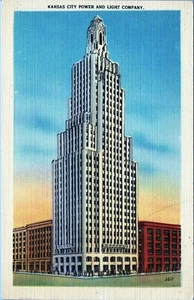 Power and Light Company Kansas City Missouri Postcard Unposted - Picture 1 of 2