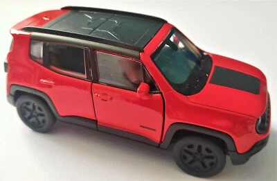 2021 Welly NEX 1:38 pull back - Jeep Renegade Trailhawk - Image 1 of 2