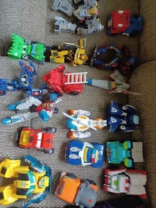 Transformers Lot Of 16 Figures - Picture 1 of 5