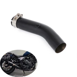 For Honda CMX300 Rebel500 2017-2024 Black Exhaust Pipe Slip On 51mm Muffler Tips - Picture 1 of 11