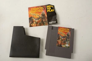 Demon Sword Nintendo NES (E3L) Spielpatrone (JSF6) mit Booklet Taito - Bild 1 von 7