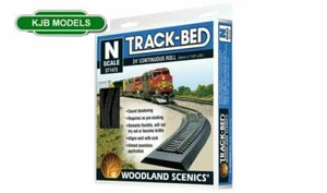 BNIB N Gauge Woodland Scenics ST1475 Track-Bed Roll 24' - Foam Underlay - Picture 1 of 2