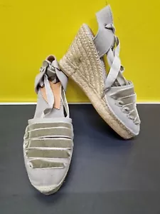 PENELOPE CHILVERS High Sevillana Dali Espadrille Heels - UK 5 / EU 38 - Picture 1 of 14