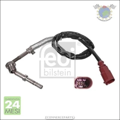Sensore temperatura gas scarico Febi per VW JETTA III IV GOLF VI BEETLE - Immagine 1 di 3