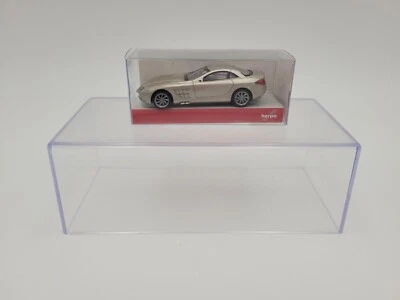 HERPA 1:87 MB SLR MCLAREN ARGENTO - Immagine 1 di 3