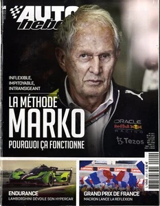 AUTO HEBDO n°2422 19/07/2023 La méthode Marko HYPERCAR LAMBORGHINI HULKENBERG - Imagen 1 de 1