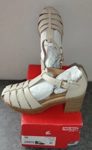 NUEVO EN CAJA PIKOLINOS Canarias W8W-1873 Sandalias Marfil Cuero Blanco Off-White Talla 39 EU - Imagen 1 de 3