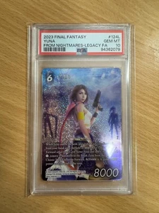 Yuna (6-124L) FULL ART FOIL PSA 10 (94362079) Final Fantasy - Bild 1 von 2