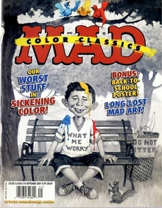 2004 (septiembre) Mad Magazine, Mad Color Classics #10, nuestras peores cosas ~ excelente - Imagen 1 de 7