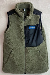 Chaleco reversible Columbia para mujer talla XS camuflado negro polar agua exterior - Imagen 1 de 6