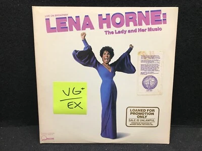LENA HORNE / *PROMO DOUBLE LP* /THE LADY AND HER MUSIC / QWEST 3597 / (VG+) (EX) - Imagem 1 de 2