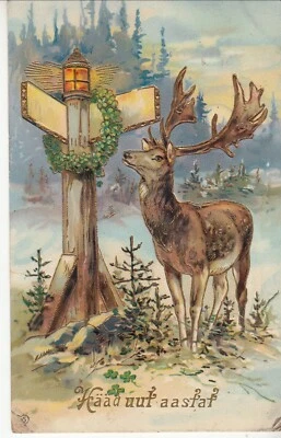 RUSIA - ESTONIA 1914 NAVIDAD Postal: PERNAU - EE. UU. Foto 1 de 2