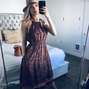 ULLA JOHNSON Tie Shoulder Dress Size 0 - Picture 1 of 5