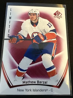 2021-22 SP Authentic Limited Red #71 Mathew Barzal - Image 1 of 2