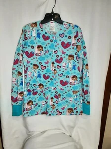 Disney Doc McStuffins Medical Scrub Jacket Women's Size XS - K58 - Picture 1 of 3