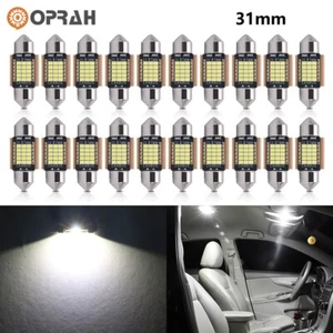 20Pcs 6000K White CANBUS 31MM Festoon DE3175 LED Map/Dome Interior Light Bulbs - Bild 1 von 8