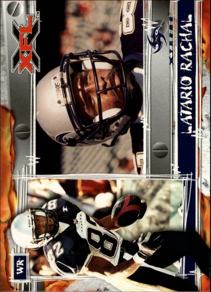 2001 Topps XFL #72 Latario Rachal  - Image 1 of 1
