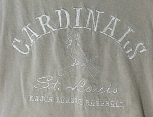 Vintage St Louis Cardinals Baseball Lee Sport Crewneck Sweatshirt Sz L  - Picture 1 of 5