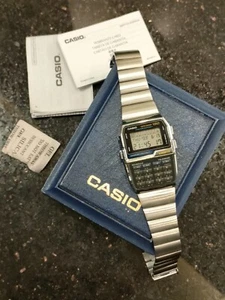 1992 Vintage Casio Calculator DBC-1500 ILLUMINATOR Databank 150 Module 1477 - Picture 1 of 24