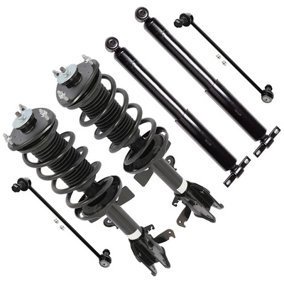 Front Struts Rear Shocks Sway Bars Kit For Honda Odyssey 2011 2012 w/Coil Spring Foto 1 de 4
