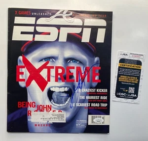 JOHN ROCKER Autographed Signed ESPN Magazine Atlanta Braves Baseball Pitcher COA - Picture 1 of 3