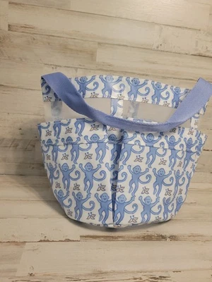 Carrito de ducha Pottery Barn Teen Roller Rabitt Monkey CAJA ABIERTA SIN ETIQUETAS Foto 1 de 3