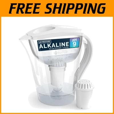 14-Cup Alkaline Filter Pitcher – SmartLight Indicator - Image 1 of 4