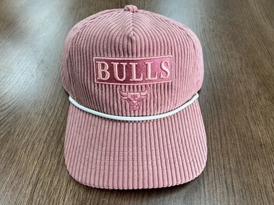 CHICAGO BULLS 47 CORDUROY MELLOW HITCH RF SNAPBACK HAT WOMENS NBA NEW CAP $40 - Image 1 of 4